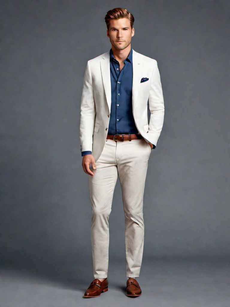 Outfit Idea for 33 year old Man, Average body-type, Average height, Fair skin