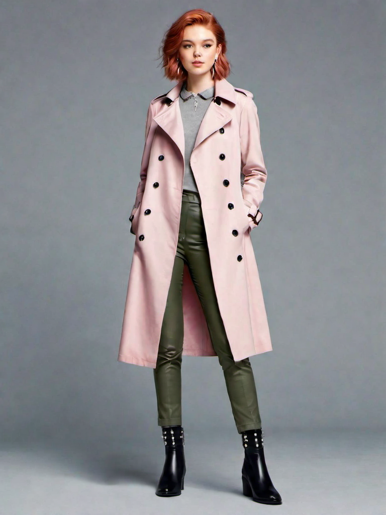 Meeting Outfit Idea: Girl's light pink blouse