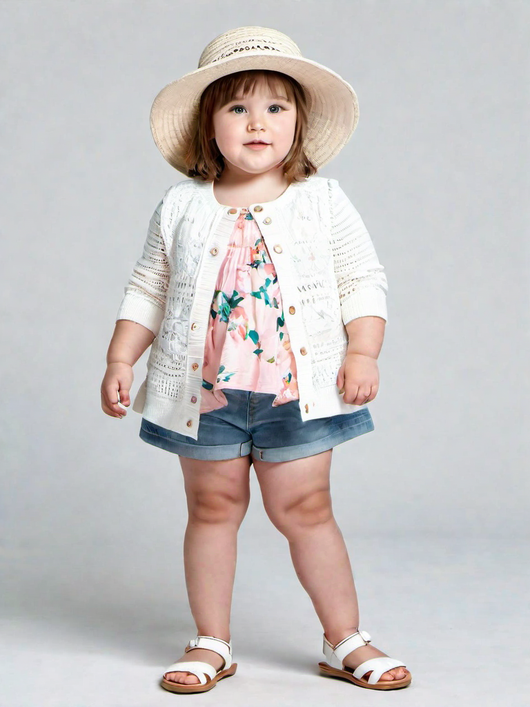 Vacation Outfit Idea: Girls light pink sundress
