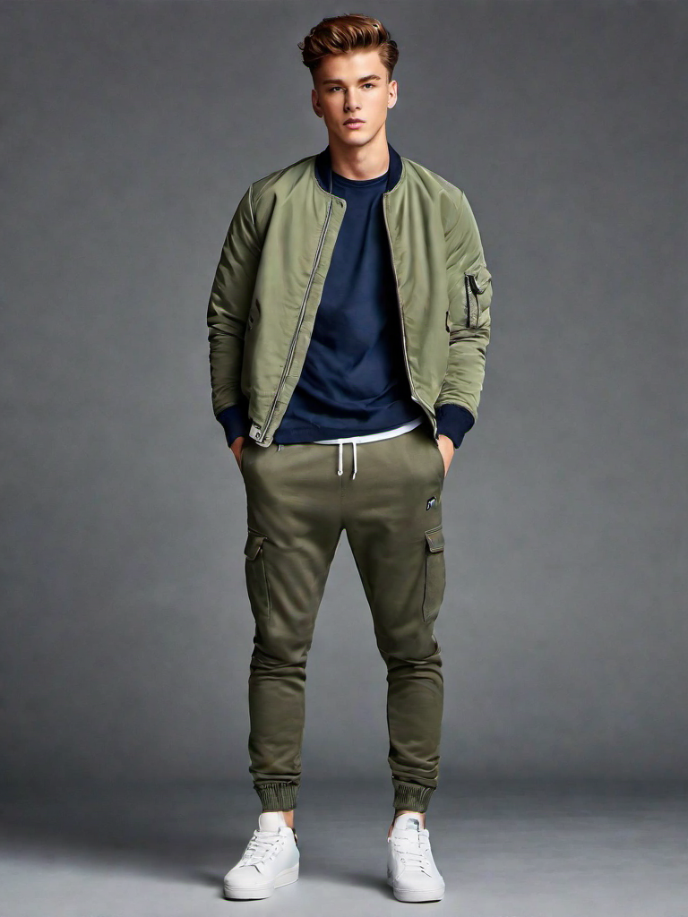 Outfit Idea for 22 year old Man, Athletic body-type, Tall height, Medium skin