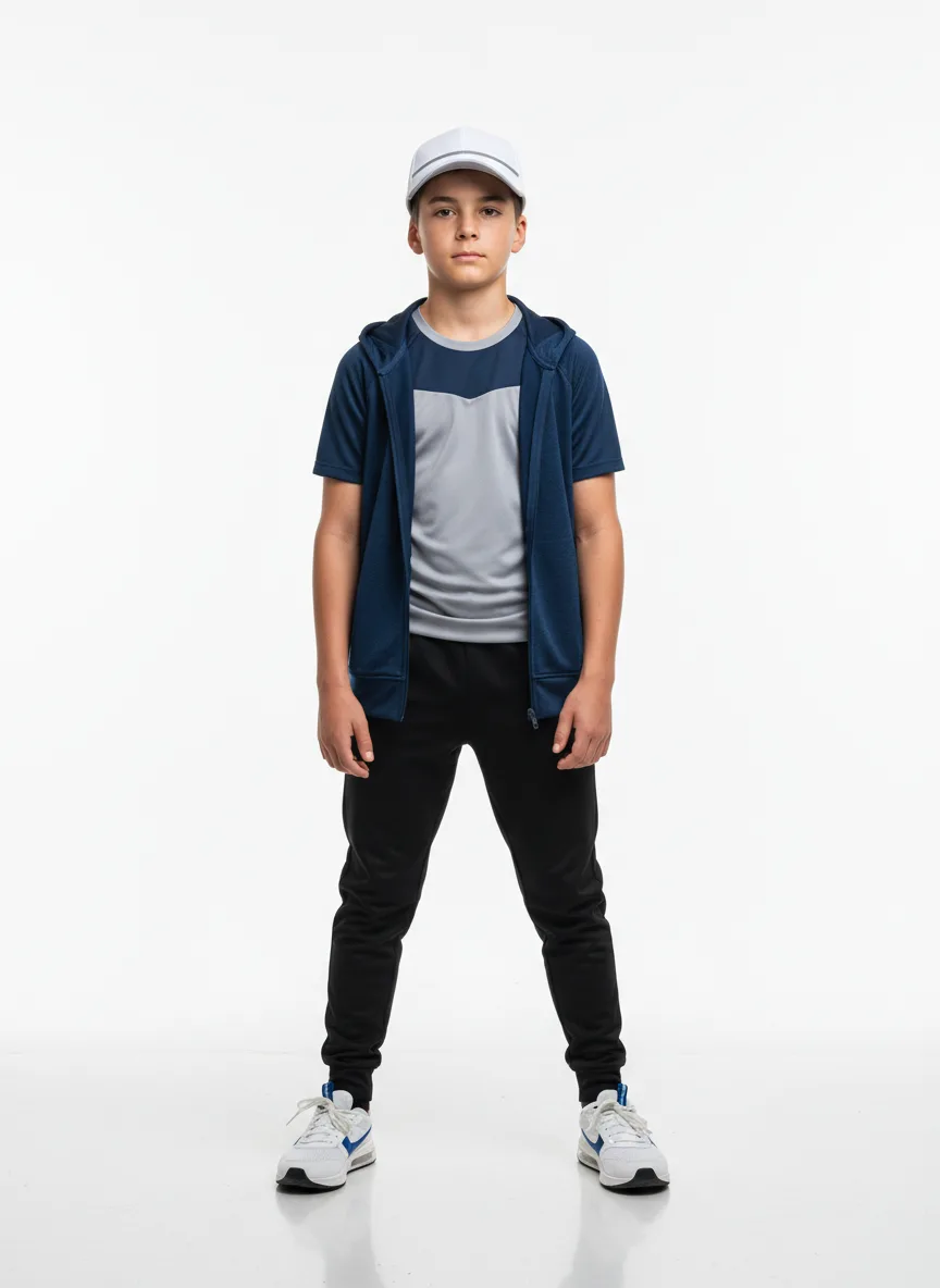 Outfit Idea for 9 year old Boy, Athletic body-type
