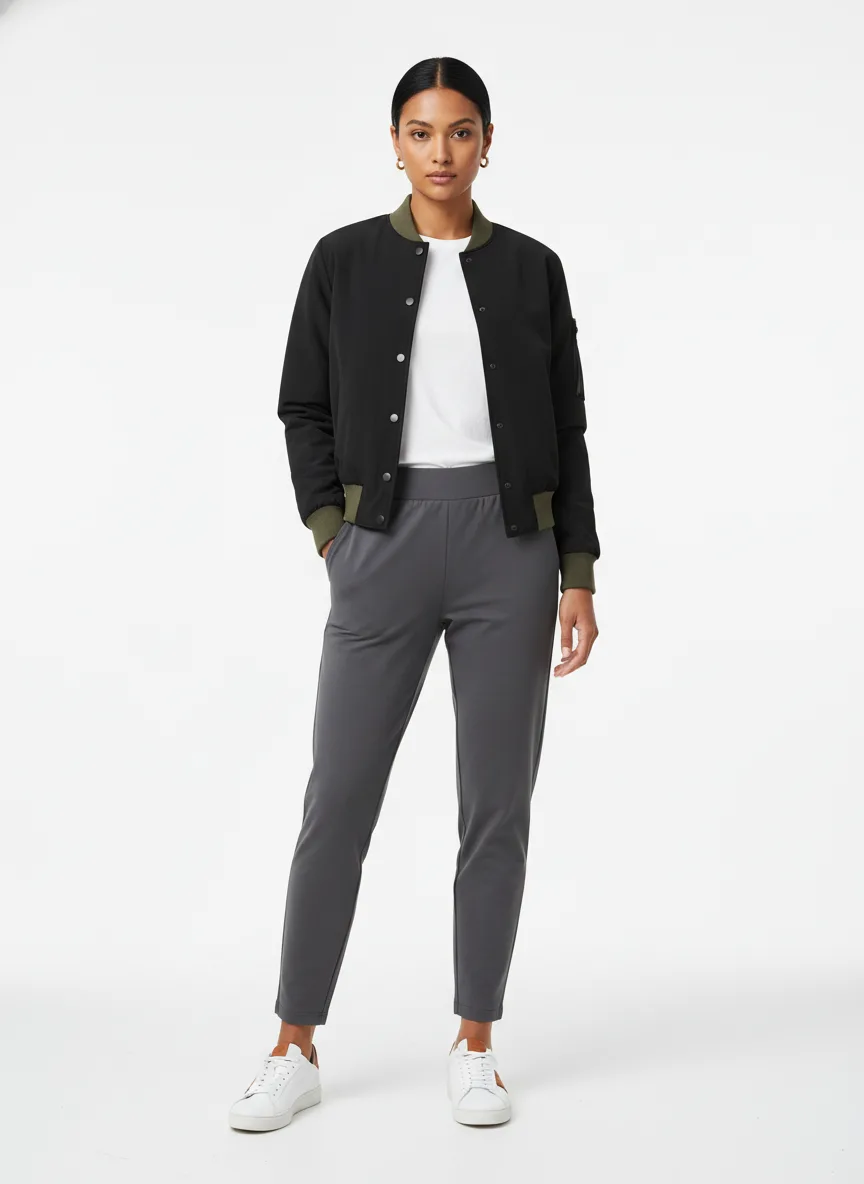 Outfit Idea for 28 year old Woman, Athletic body-type, Tall height, Medium skin, Black hair