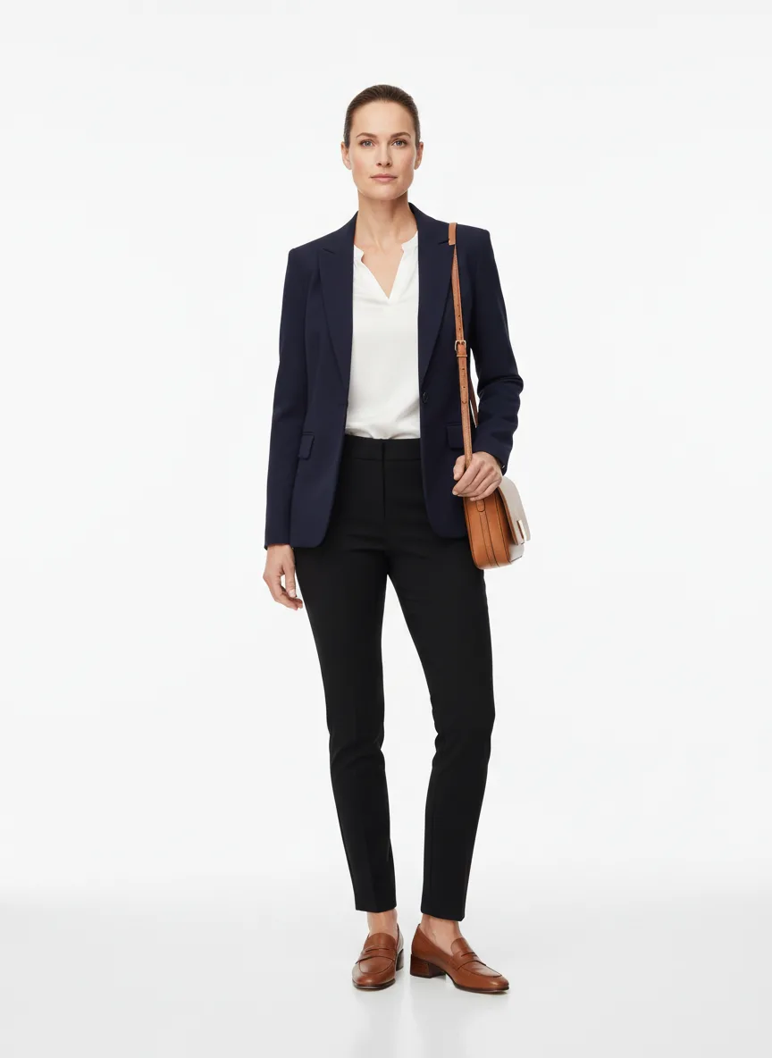 Outfit Idea for 45 year old Woman, Athletic body-type