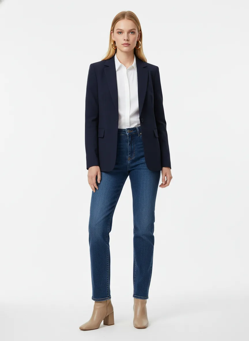 Outfit Idea for 19 year old Woman, Big and tall body-type, Average height, Light skin, Blonde hair