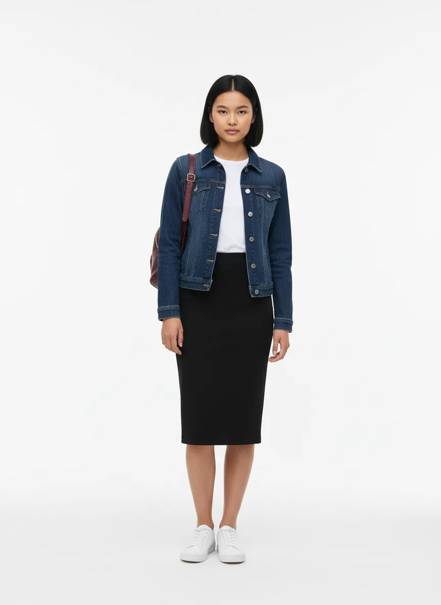 Outfit Idea for 16 year old Woman, Average body-type, Short height, Medium skin, Black hair