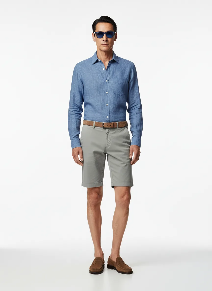 Outfit Idea for 55 year old Man, Tall height, Light skin, Black hair