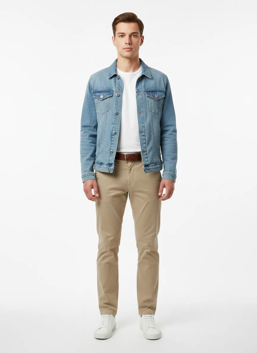 Outfit Idea for 21 year old Boy, Average body-type, Average height