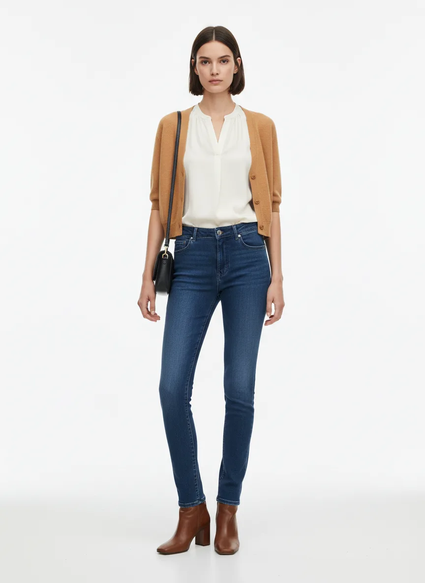 Outfit Idea for 24 year old Woman, Thin body-type, Short height, Light skin, Brunette hair