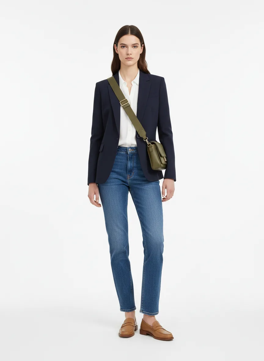 Outfit Idea for 19 year old Woman, Average body-type, Tall height, Fair skin, Brunette hair