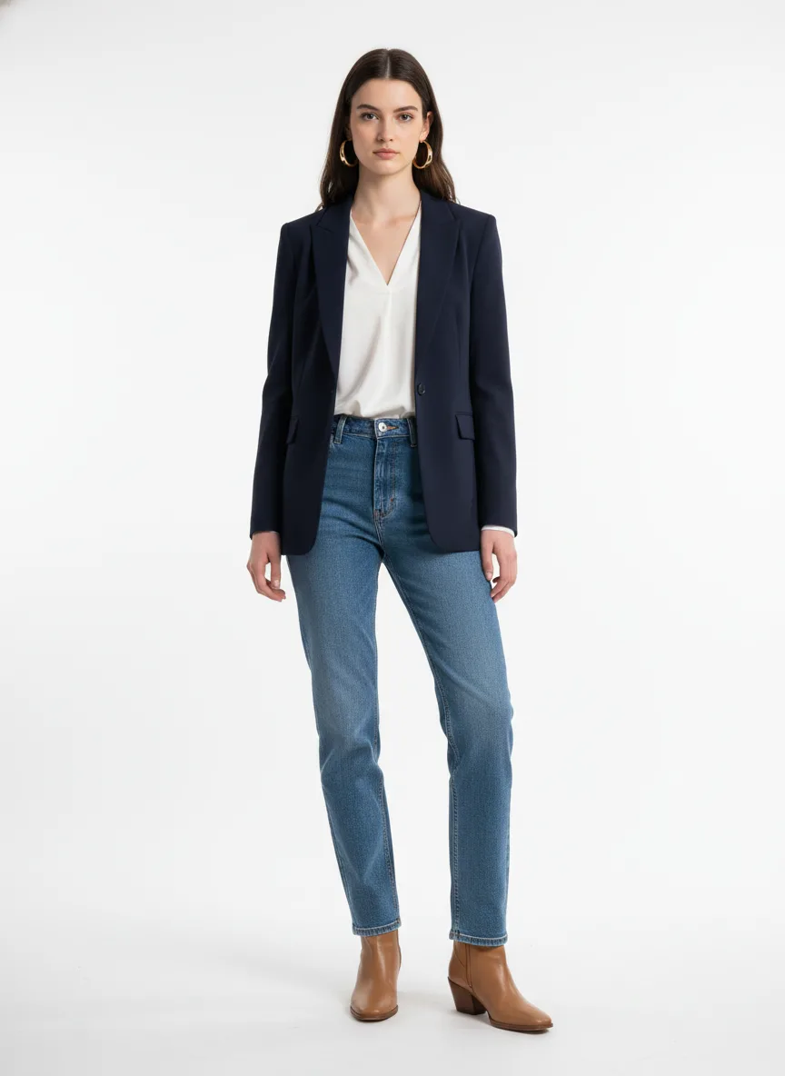 Outfit Idea for 19 year old Woman, Average body-type, Tall height, Fair skin, Brunette hair