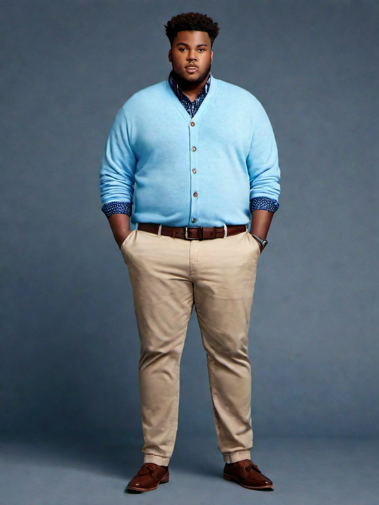 Outfit Idea for 23 year old Man, Few-extra-pounds, Average height, Deep-dark skin, Black hair