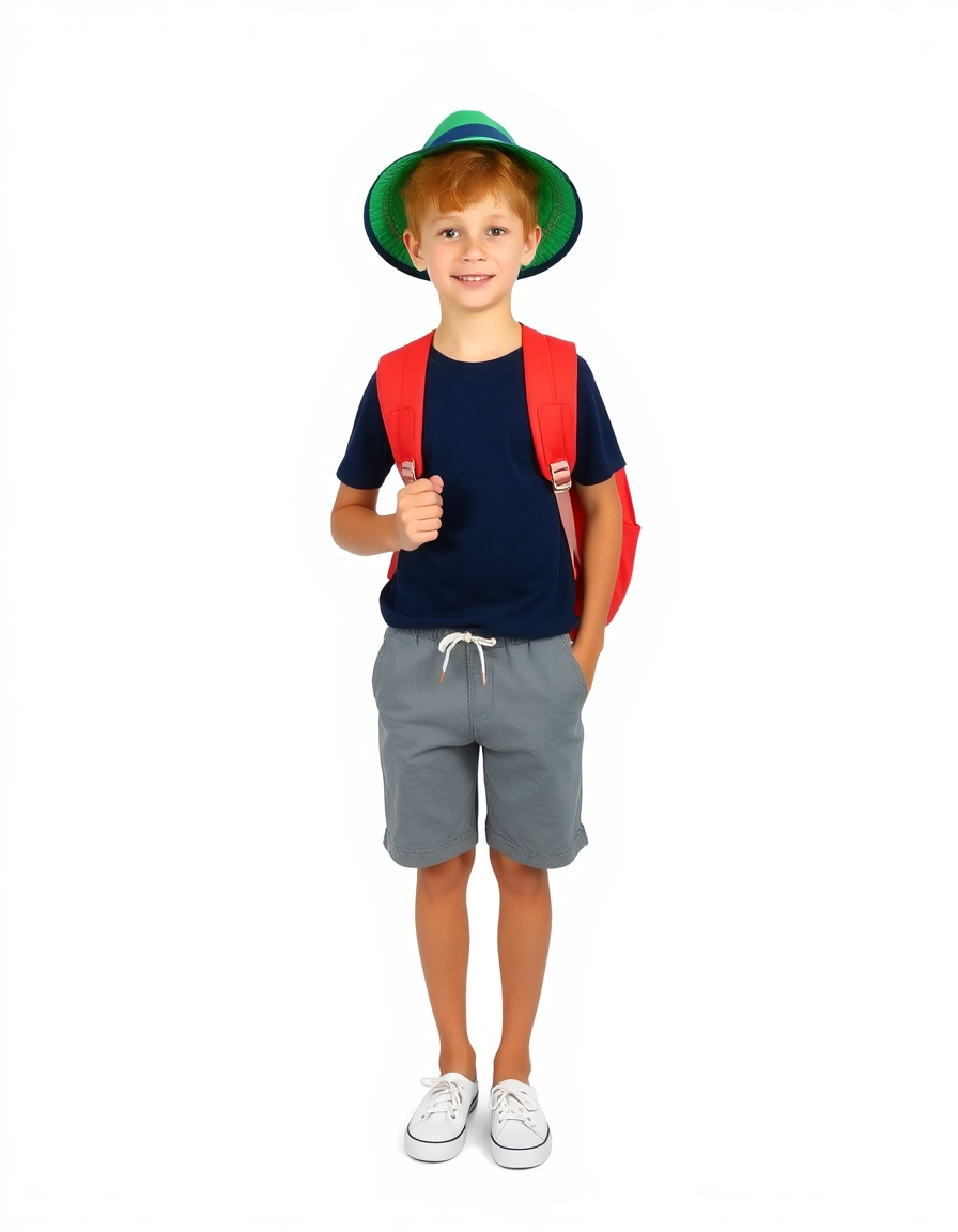 Beach-day Outfit Idea: Boys navy blue blue short-sleeve rash guard