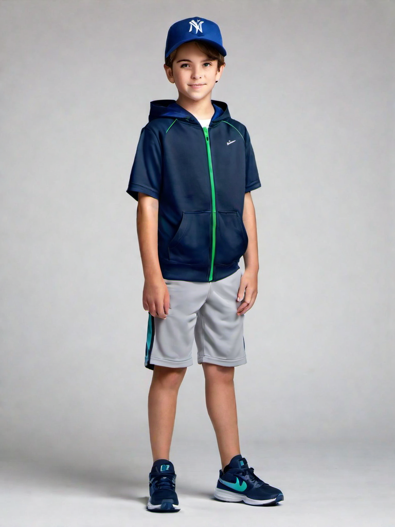 Outfit Idea for 14 year old Boy, Athletic body-type, Average height, Medium skin, Brunette hair
